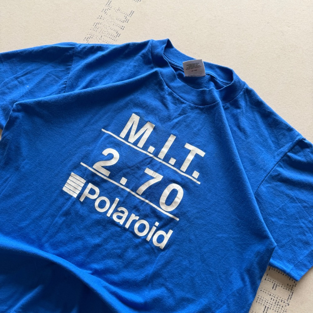Vintage 90's MIT Polaroid Promo T-shirt